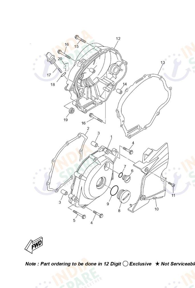 CRANKCASE COVER